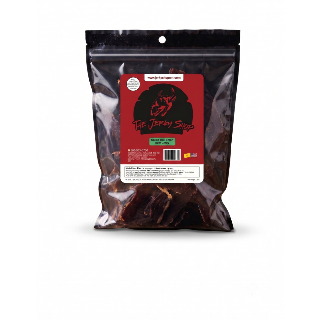 Green Chili Limon Beef Jerky