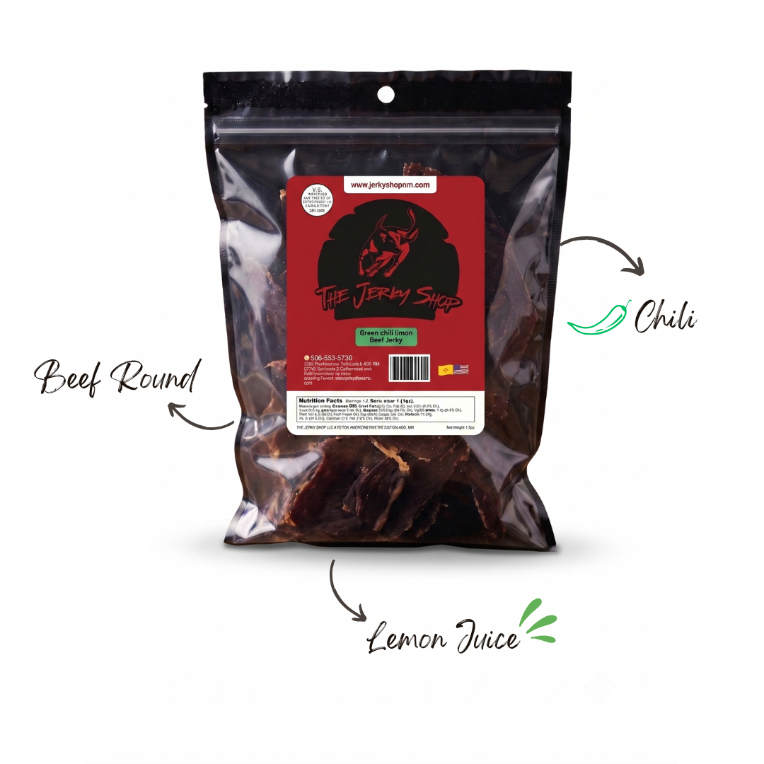 Green Chili Limon Beef Jerky