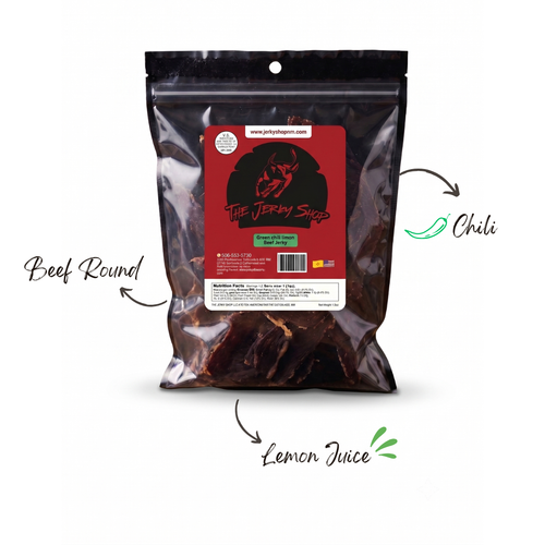 Green Chili Limon Beef Jerky