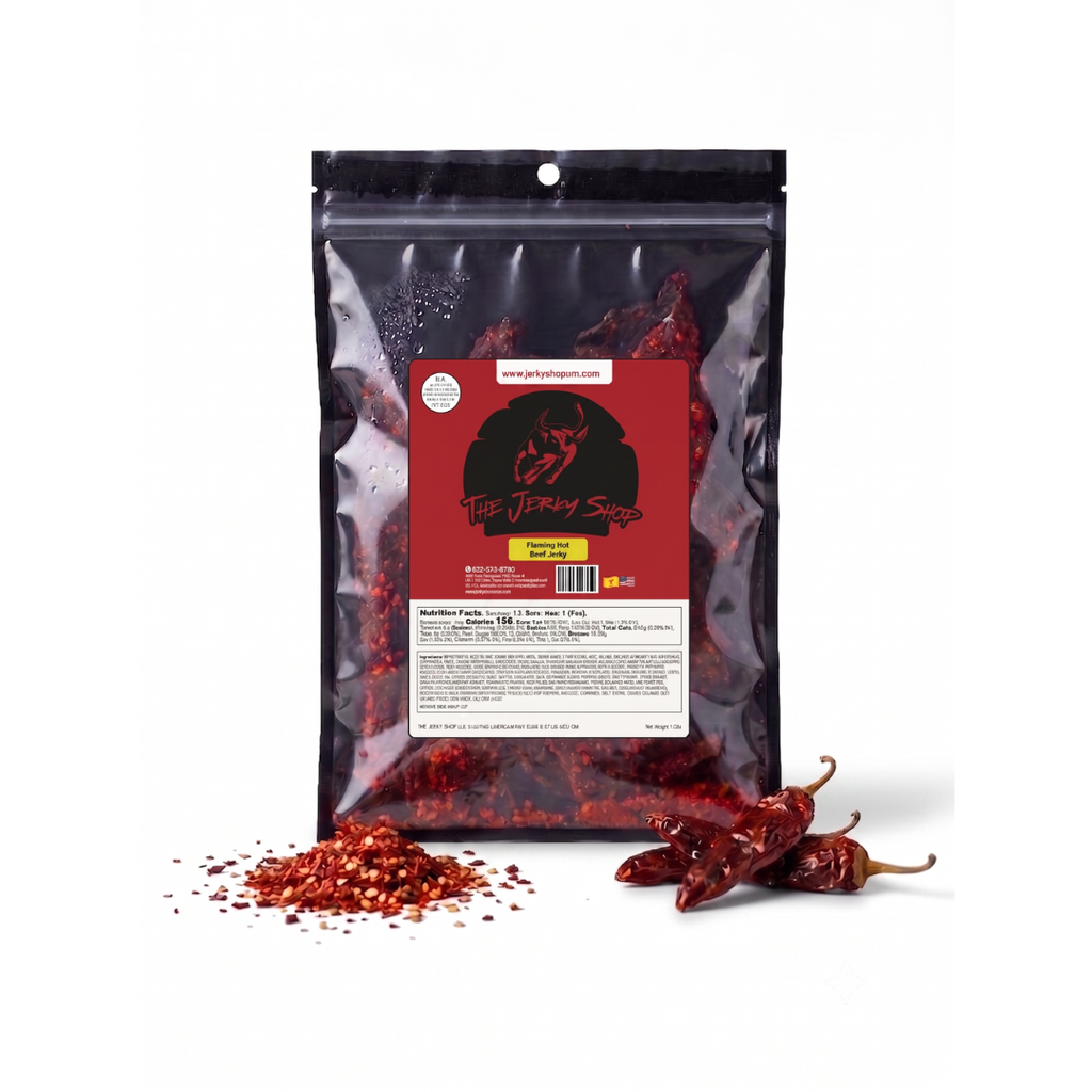 Flaming hot Beef Jerky
