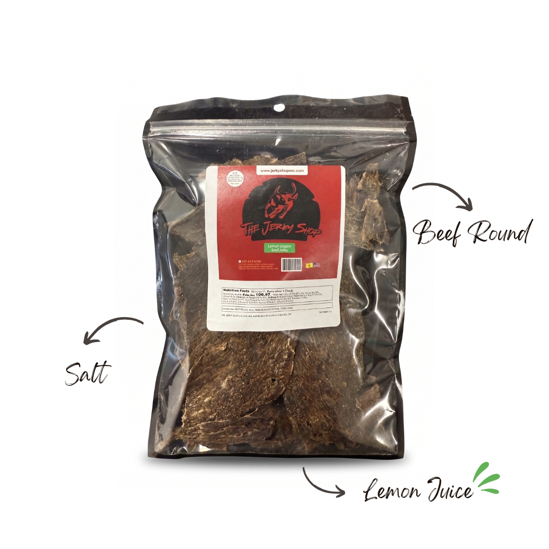 Lemon pepper Beef Jerky